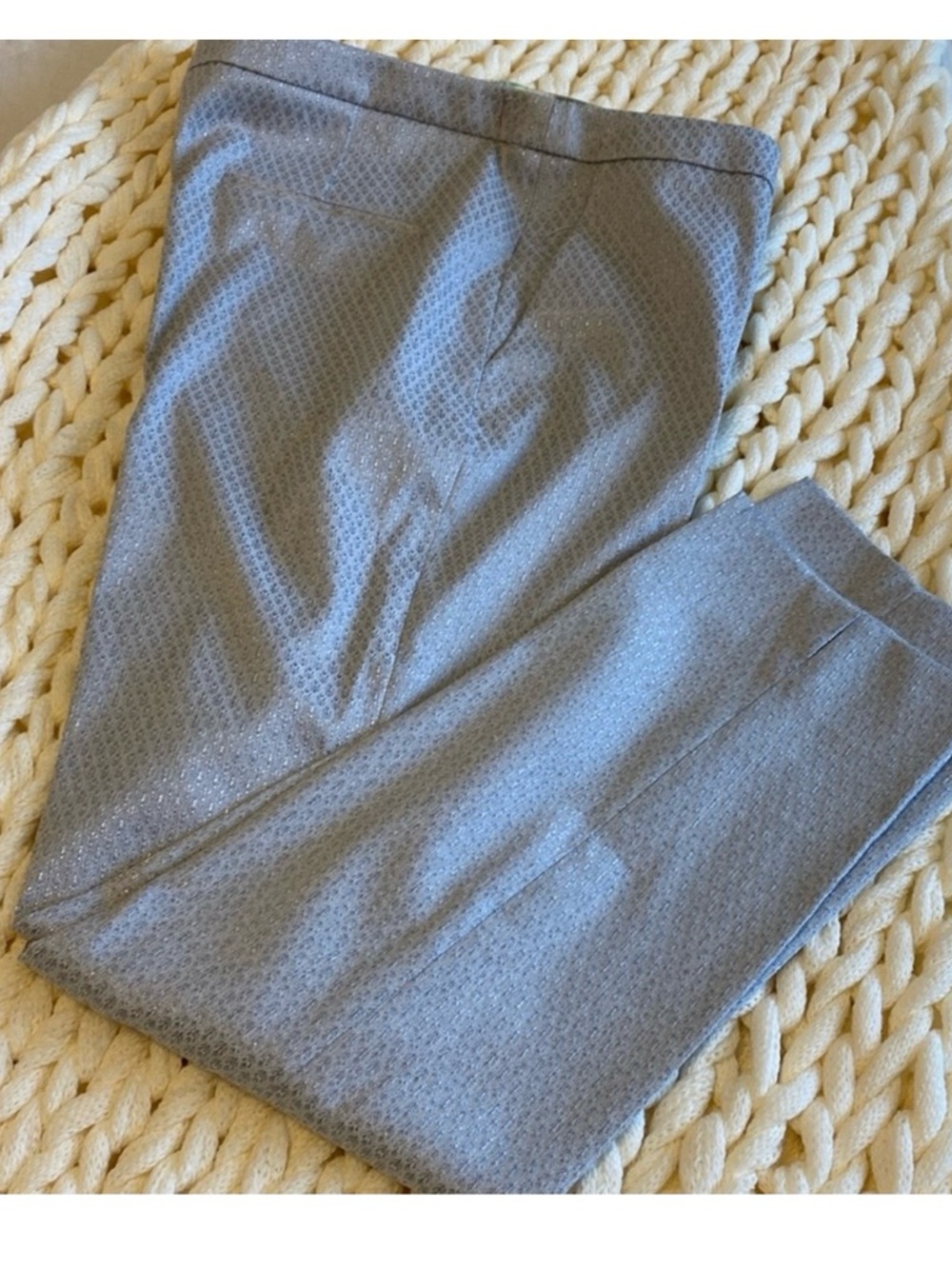 Ted Baker London Multicolor Floral Trim Gray Pants